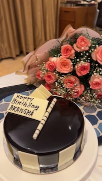Since i celebrated my birthday, they sent a complimentary cake
