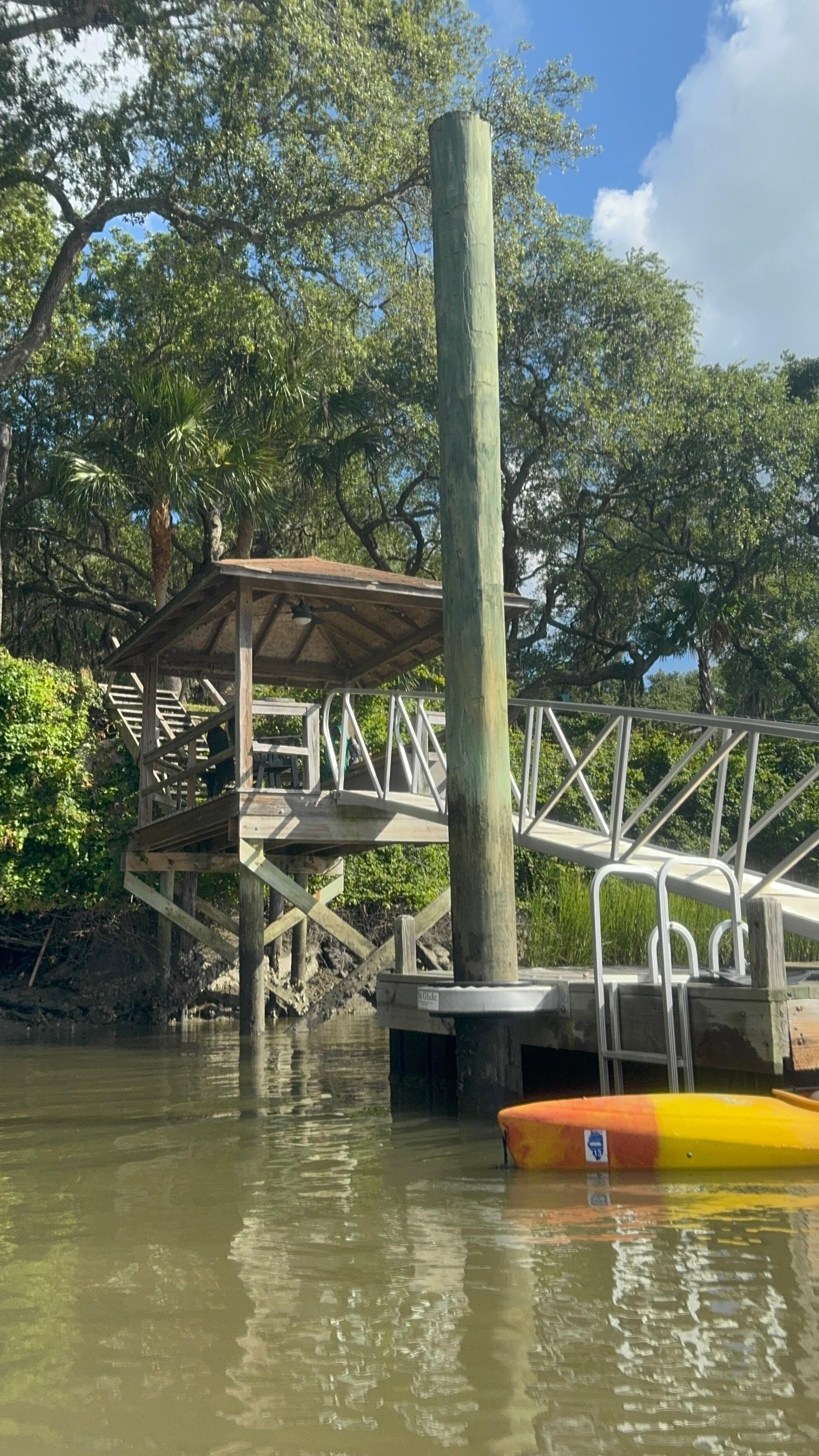 Dock my favorite spot gateway to water. 