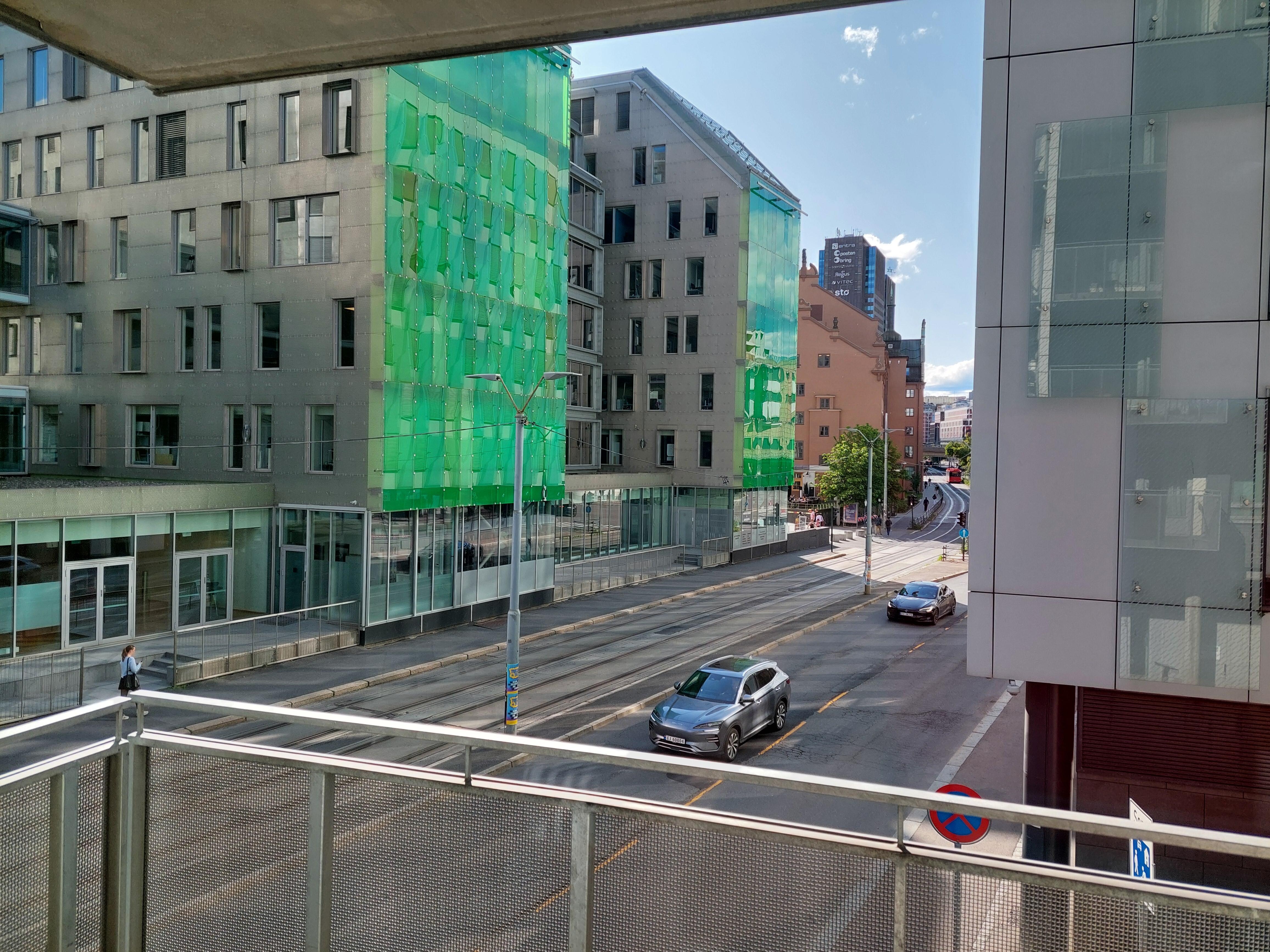 Uitzicht vanaf balkon