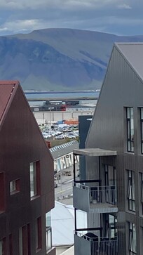 View from hotel balcony