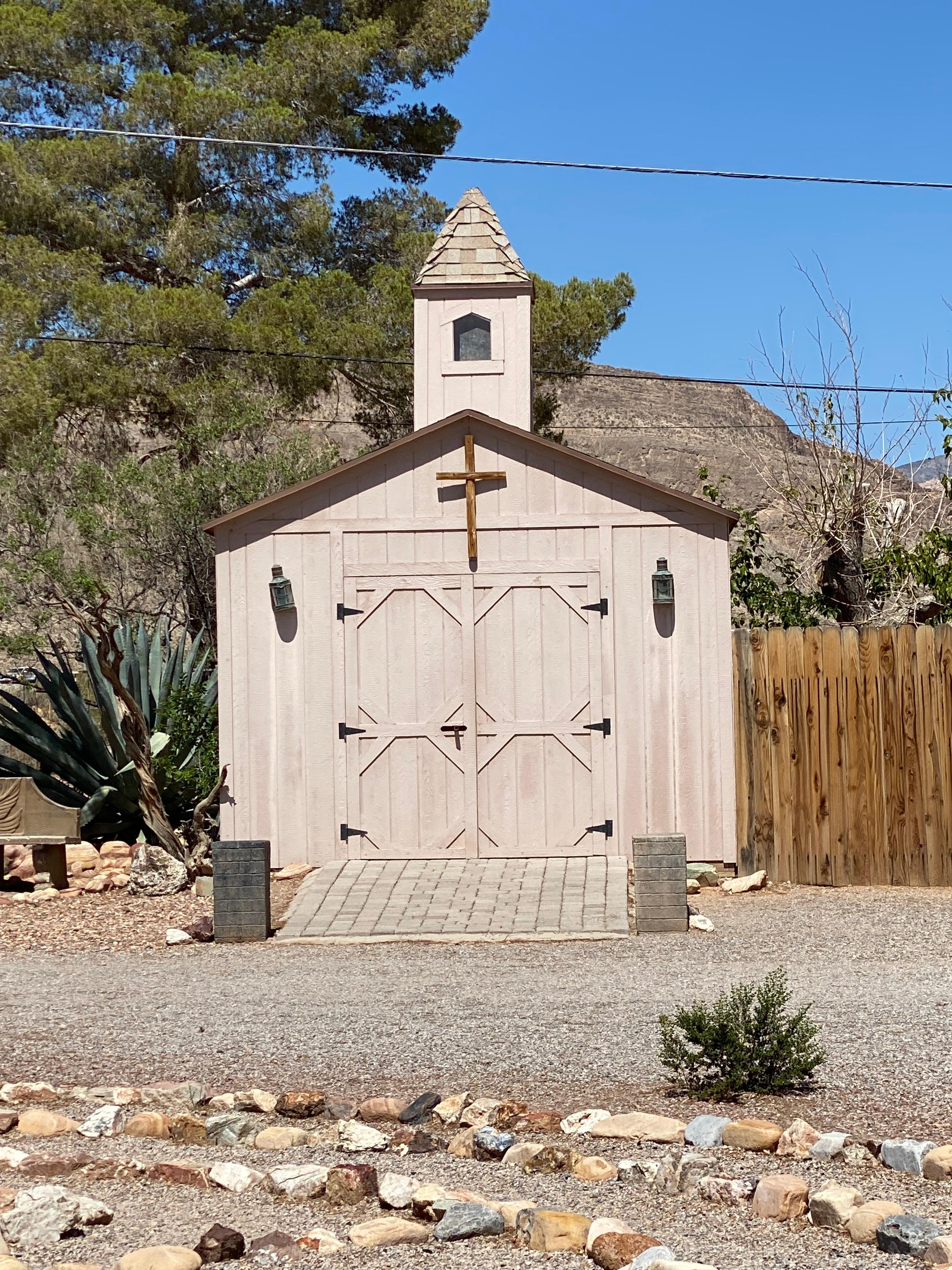 Church at Cactus Joe's 