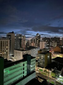 Vista do quarto 12º andar