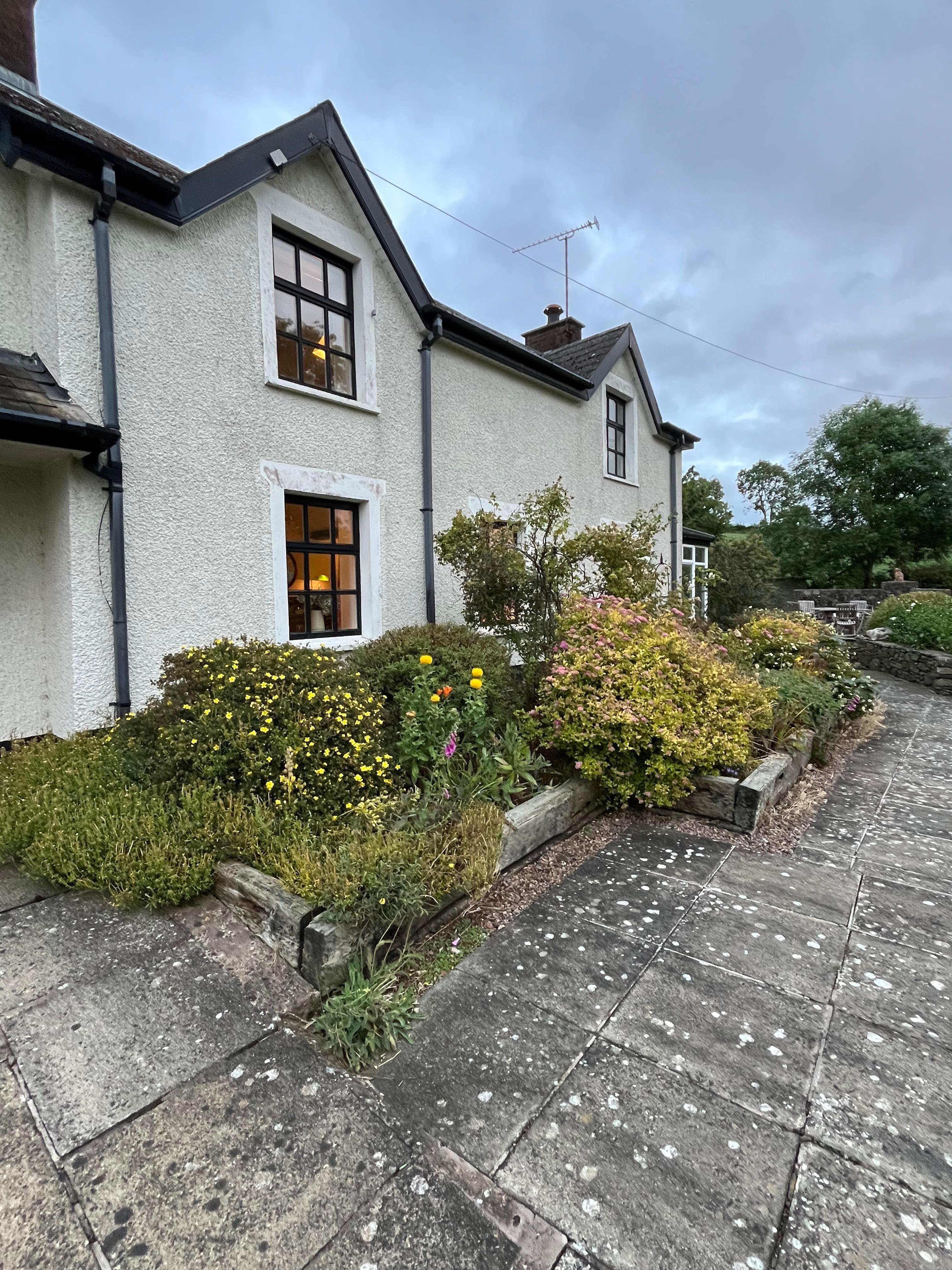 Front of cottage