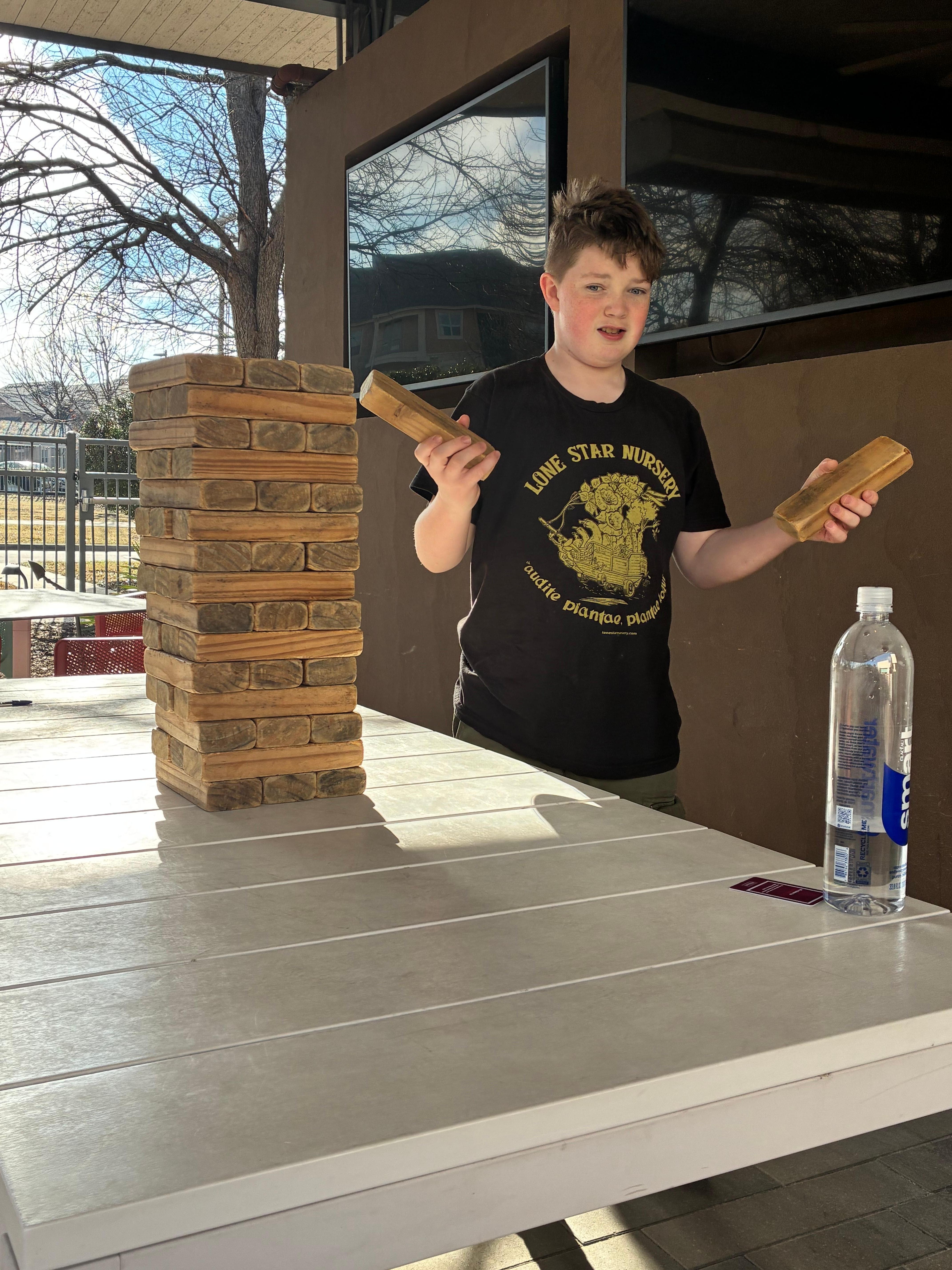 Giant Jenga! 