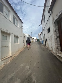The narrow quite street