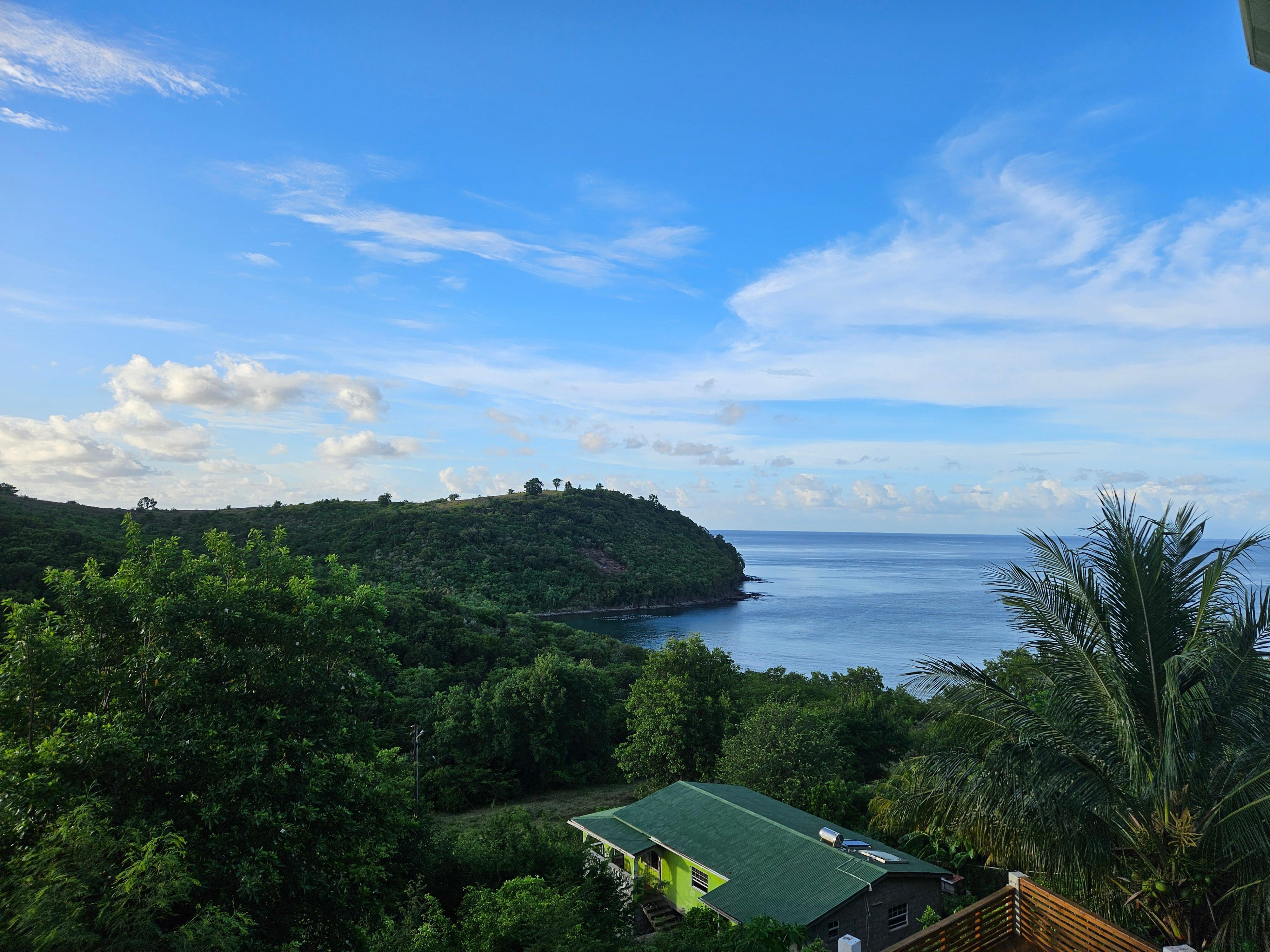 View from rear balcony