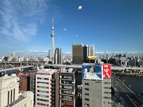 View from our room - 13th floor