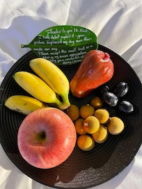 A treat from the reception team.