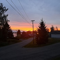 Sunrise from front lawn