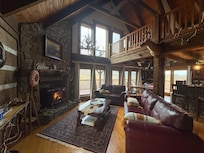 The beautiful living room where we made great memories.