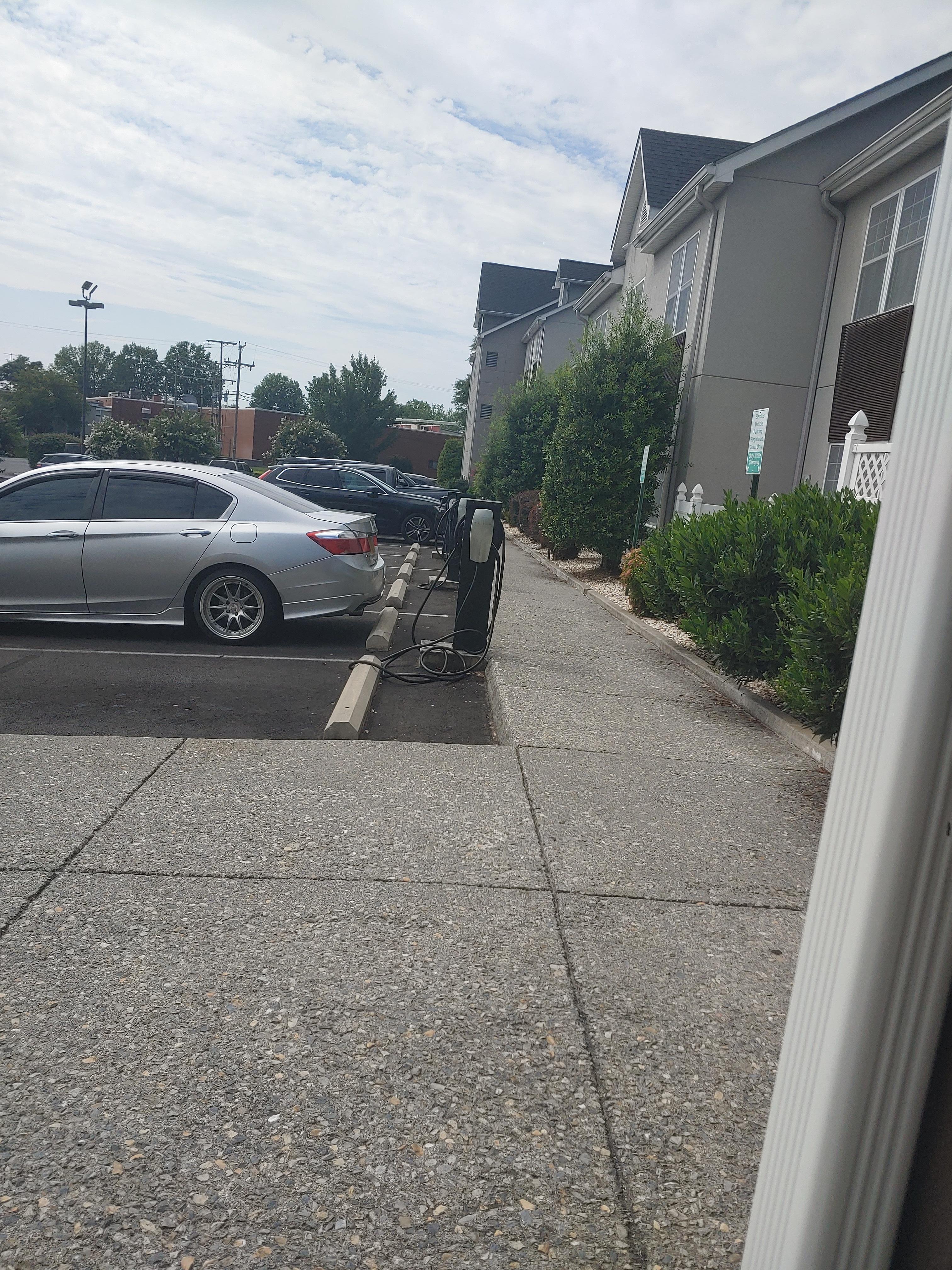 Electric car charging stations