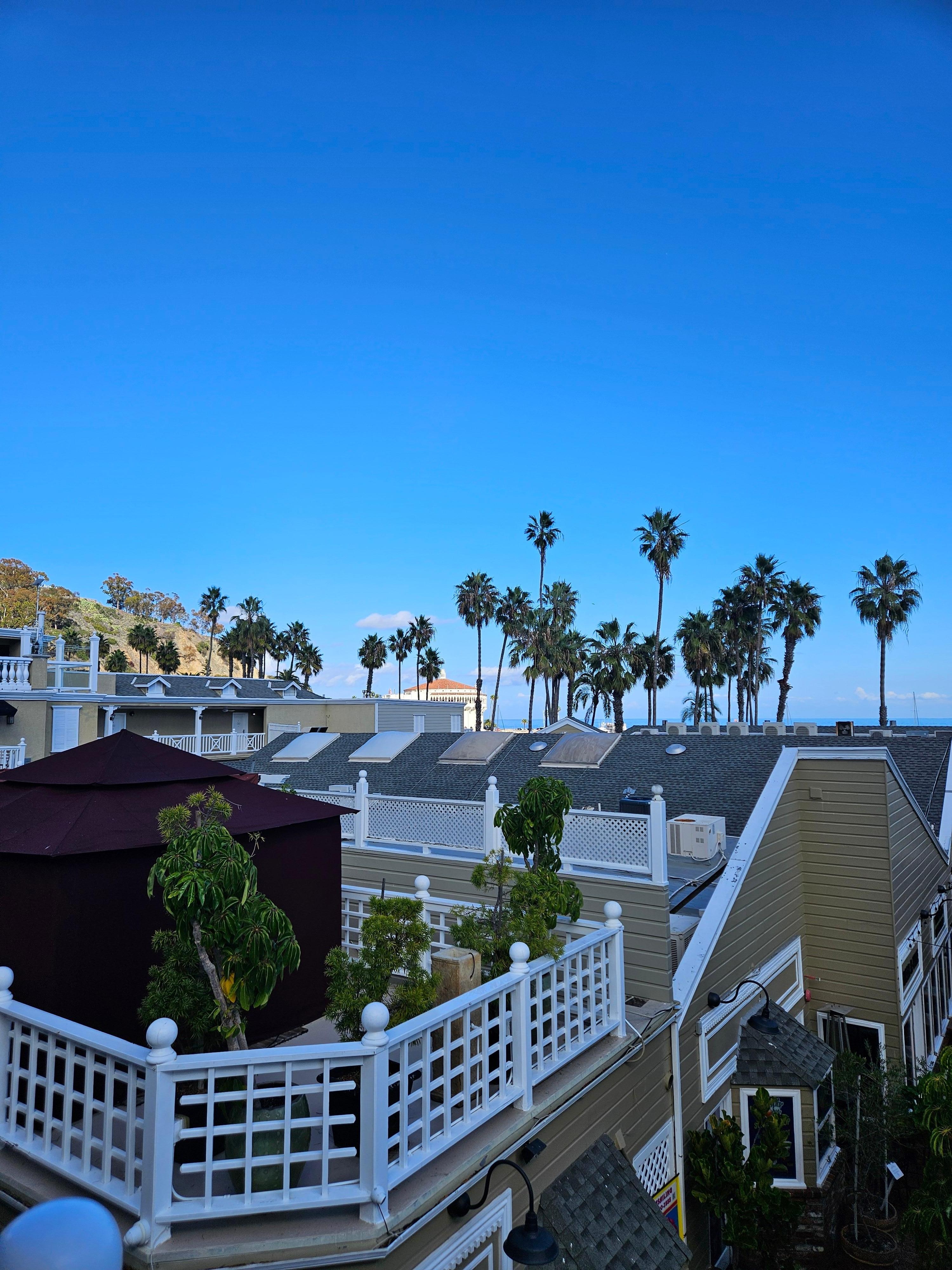 View from our balcony