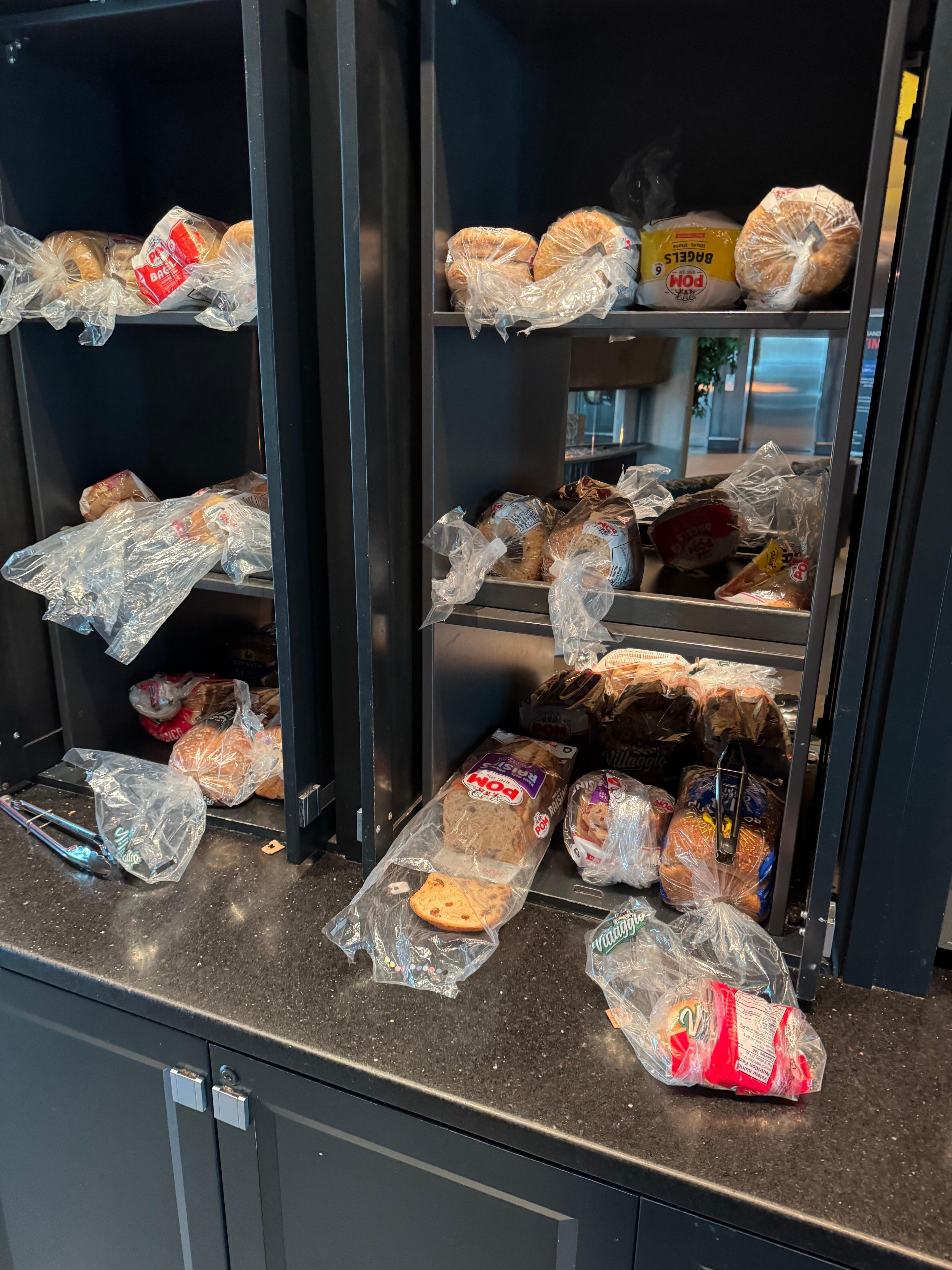 The supposedly amazing breakfast buffet. Lol