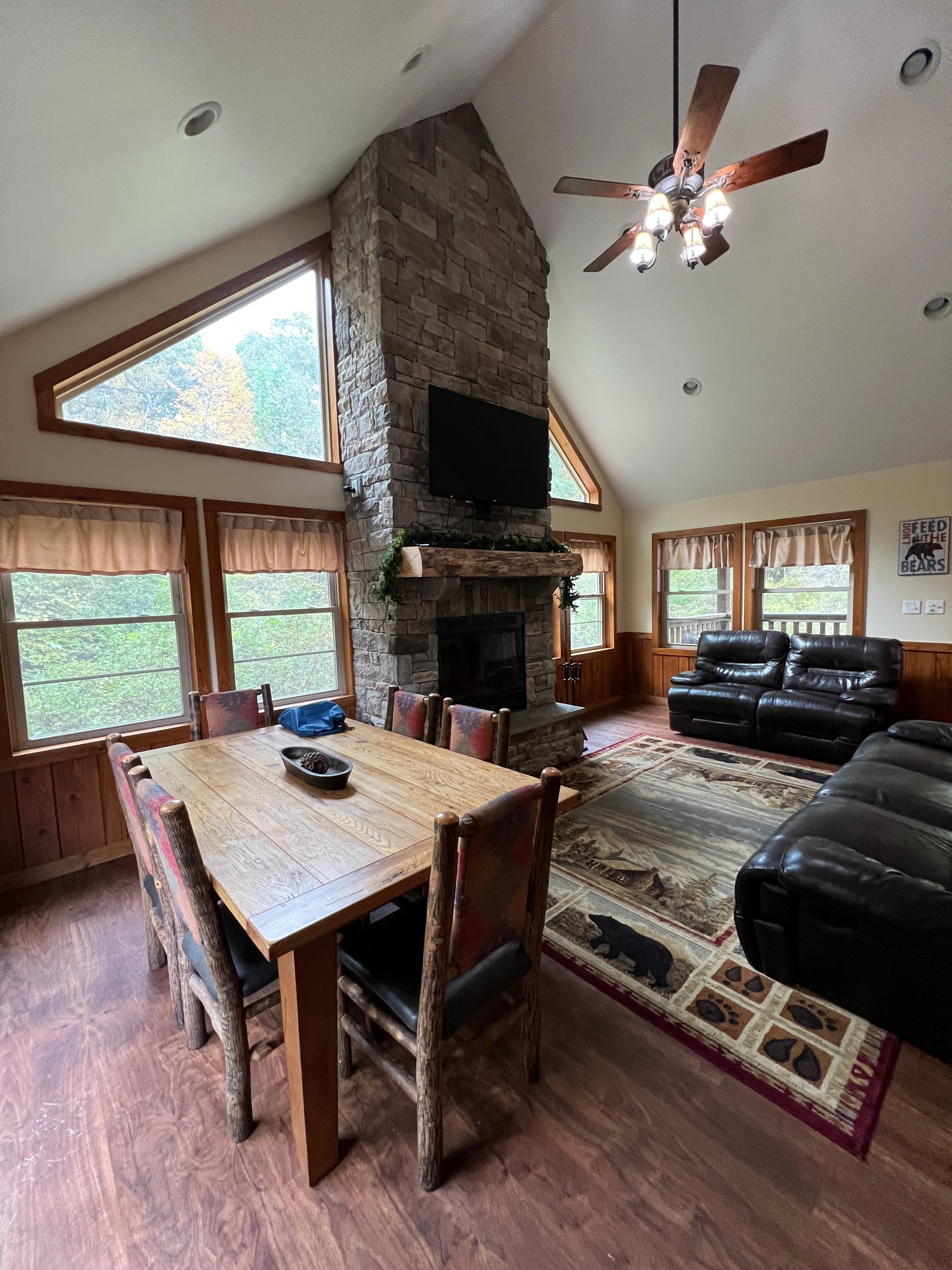 Wonderful Living Room and Dining Room area.