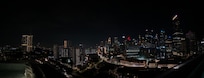 Night vew from the rooftop while enjoying the infinity pool
