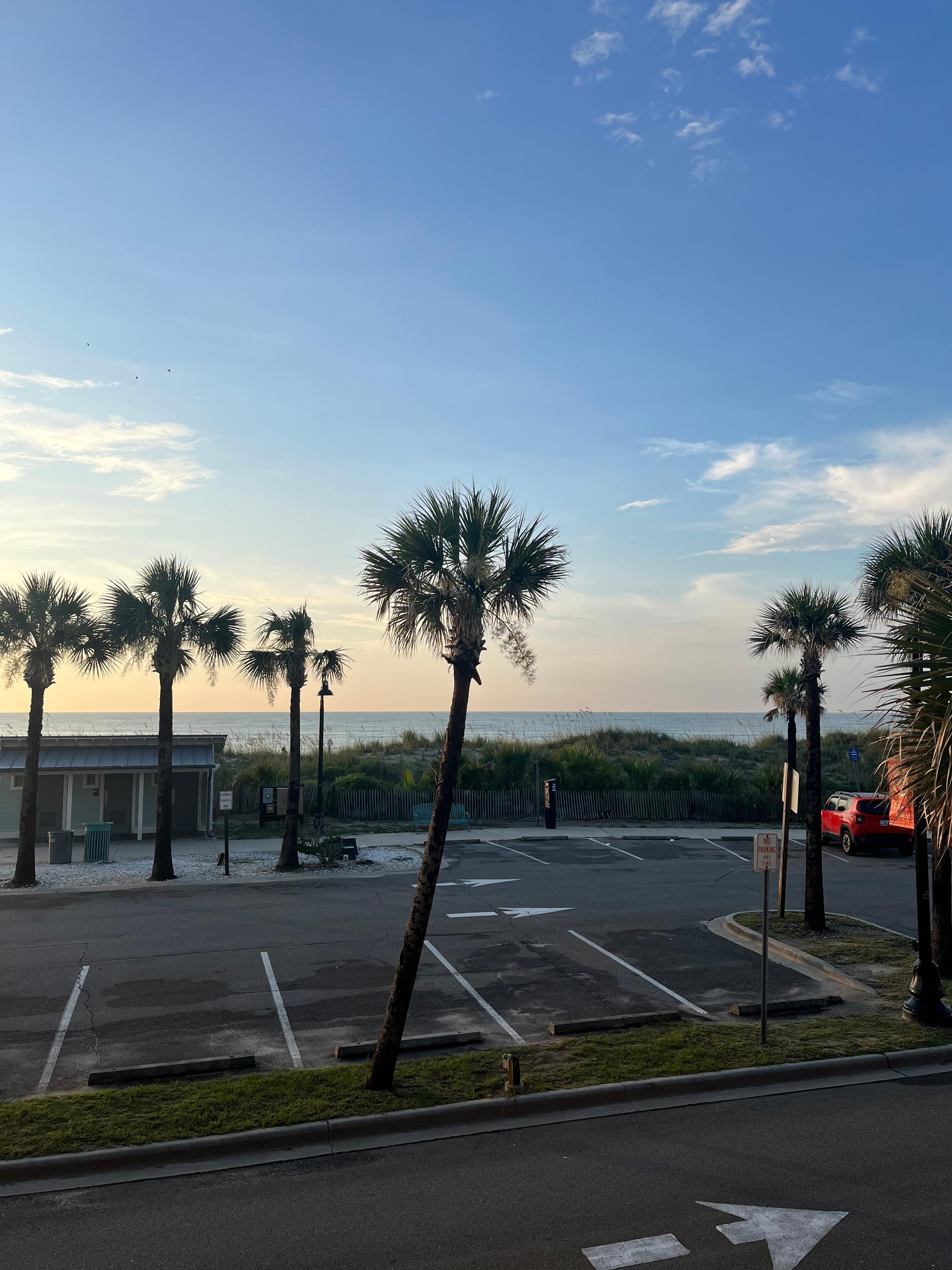Morning view ocean