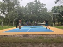 Private Pickleball court
