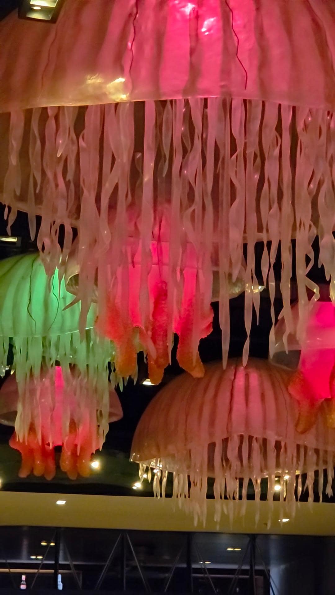 Funky restaurant lighting