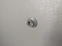 Doorstop in the bathroom