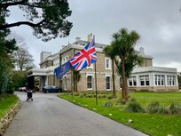 The main part of the hotel