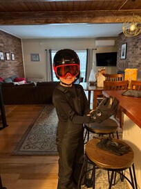 Midroom was key for kids wet gear