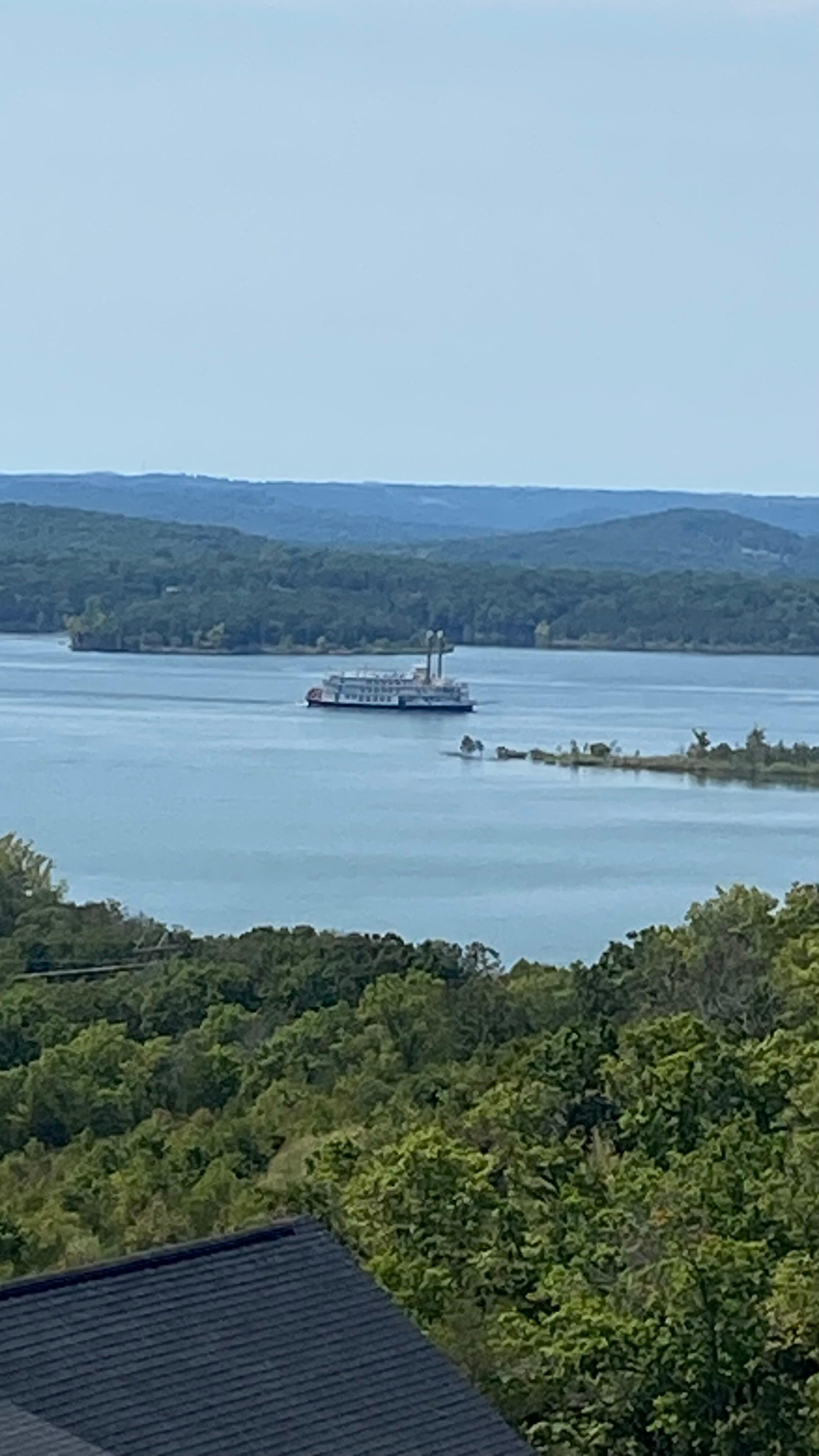 View from back yard. 