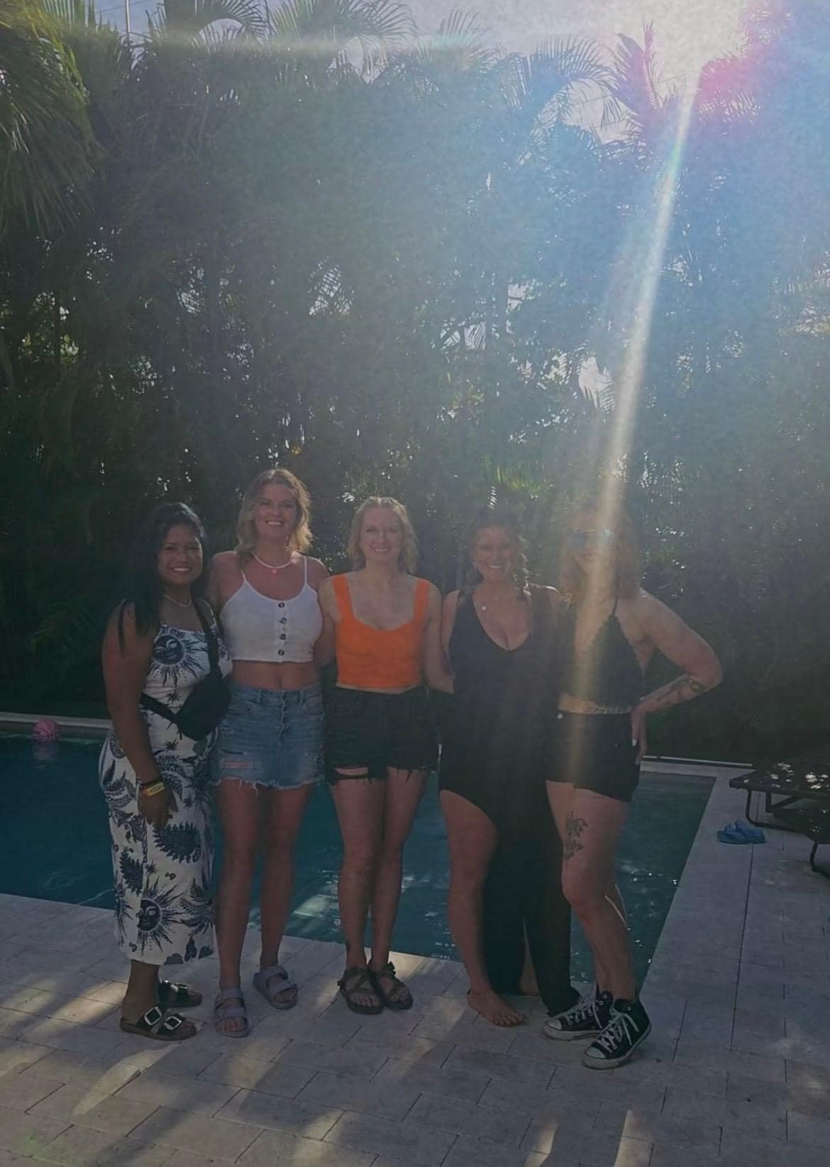 Picture before tortuga music festival that was only a 15 minute drive away