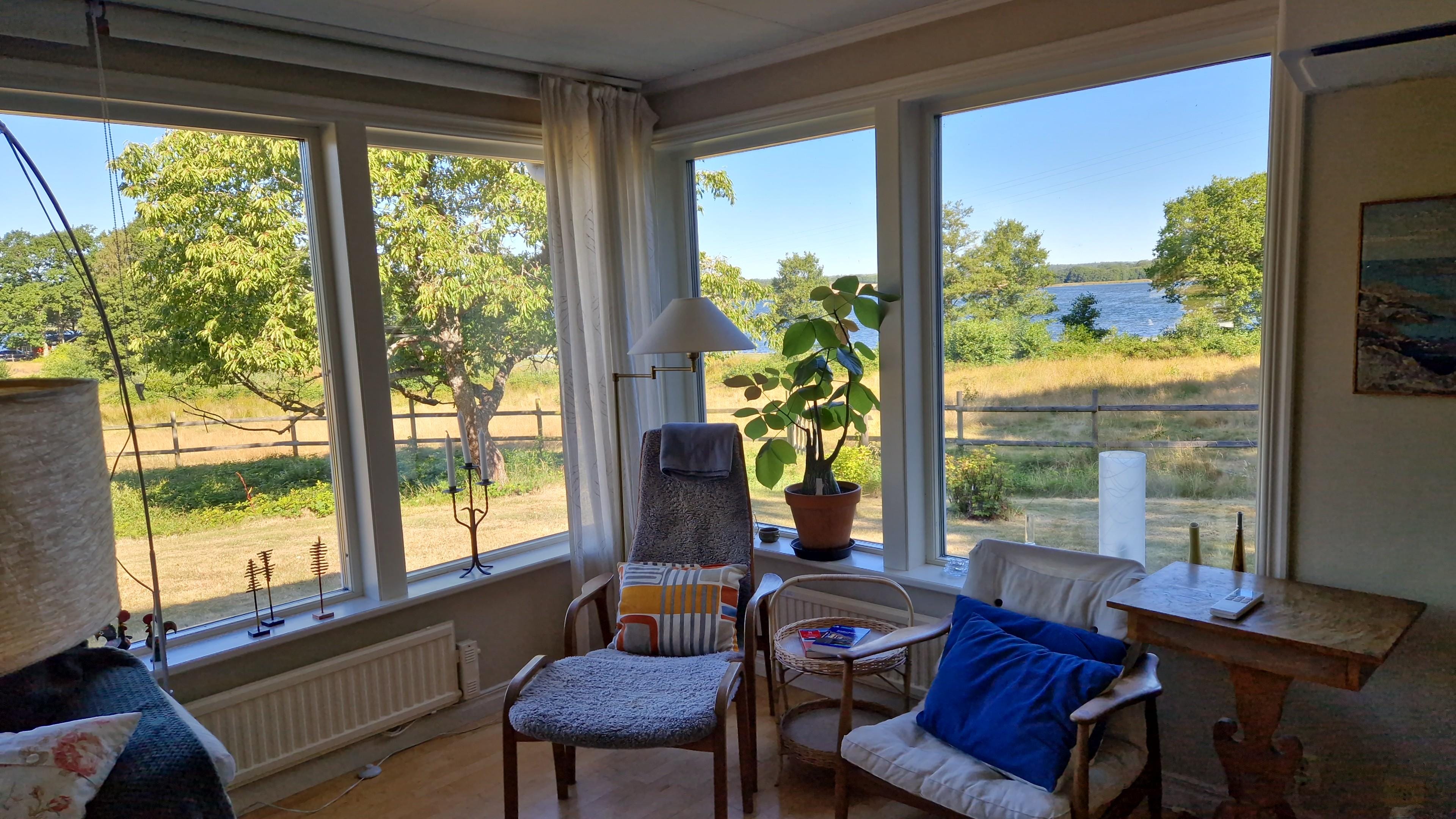 Herrliche Aussicht aus dem Wohnzimmer 