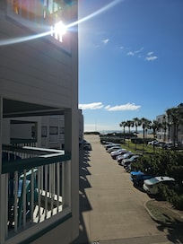 View from the balcony