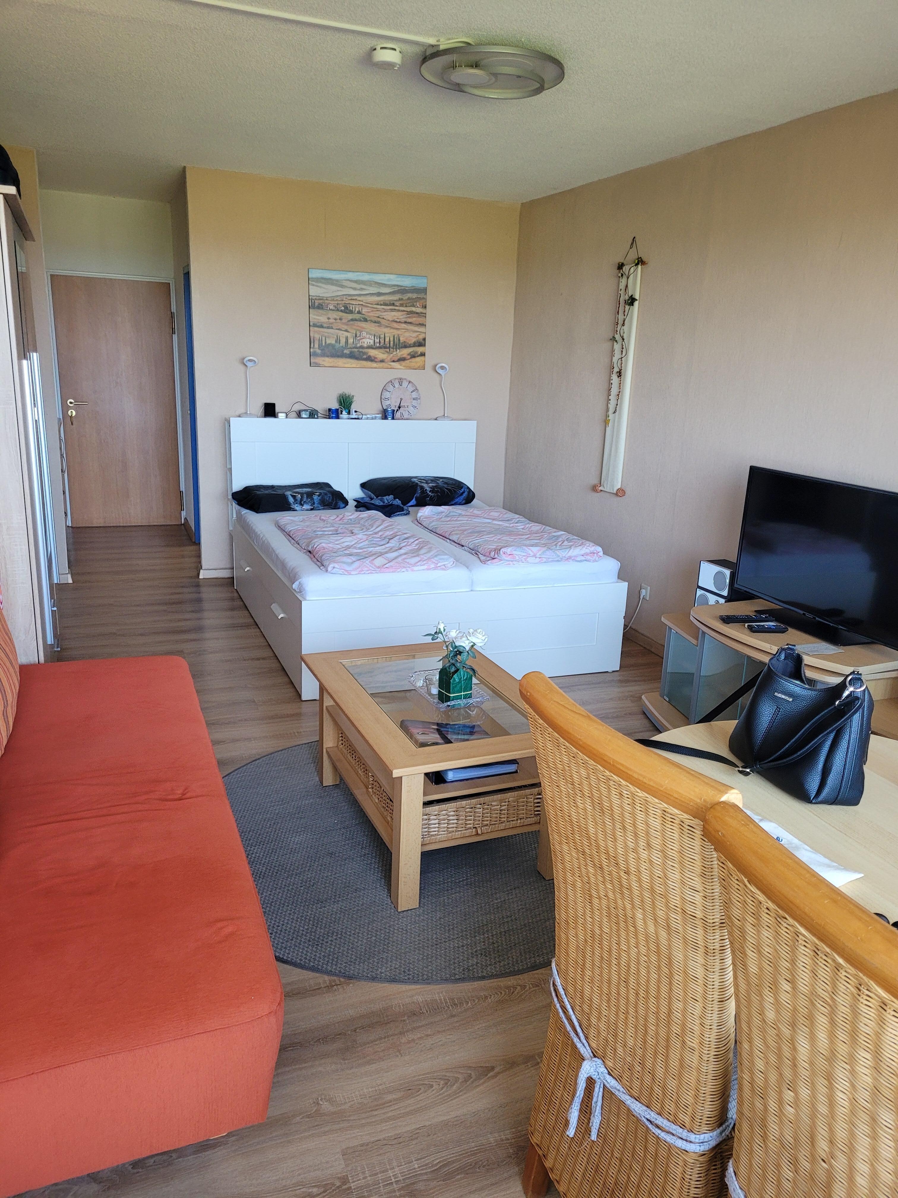 Ansicht von der Balkontür