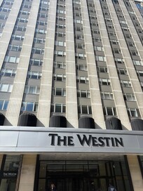 The view front of the hotel