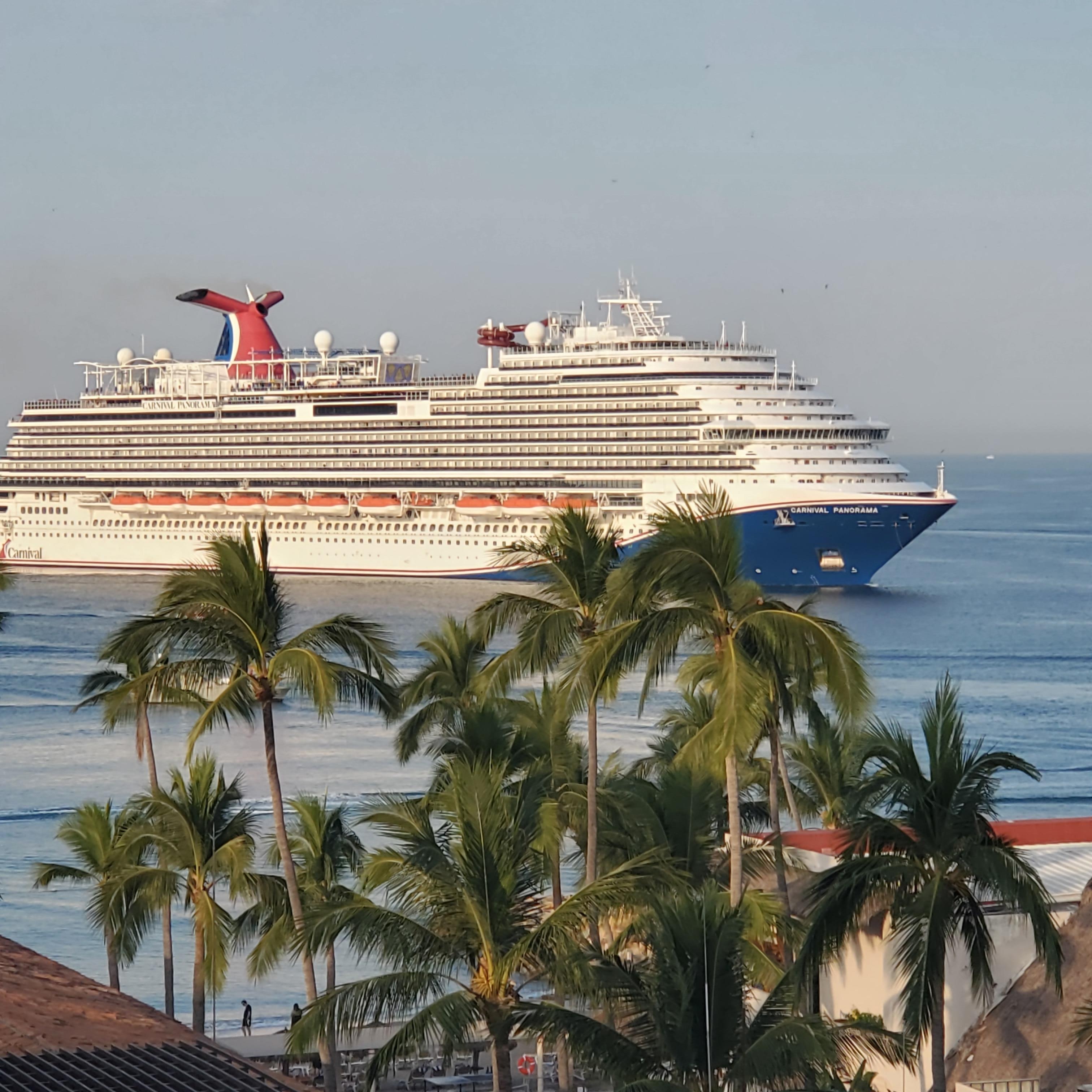 View of the Marina entrance from our balcony