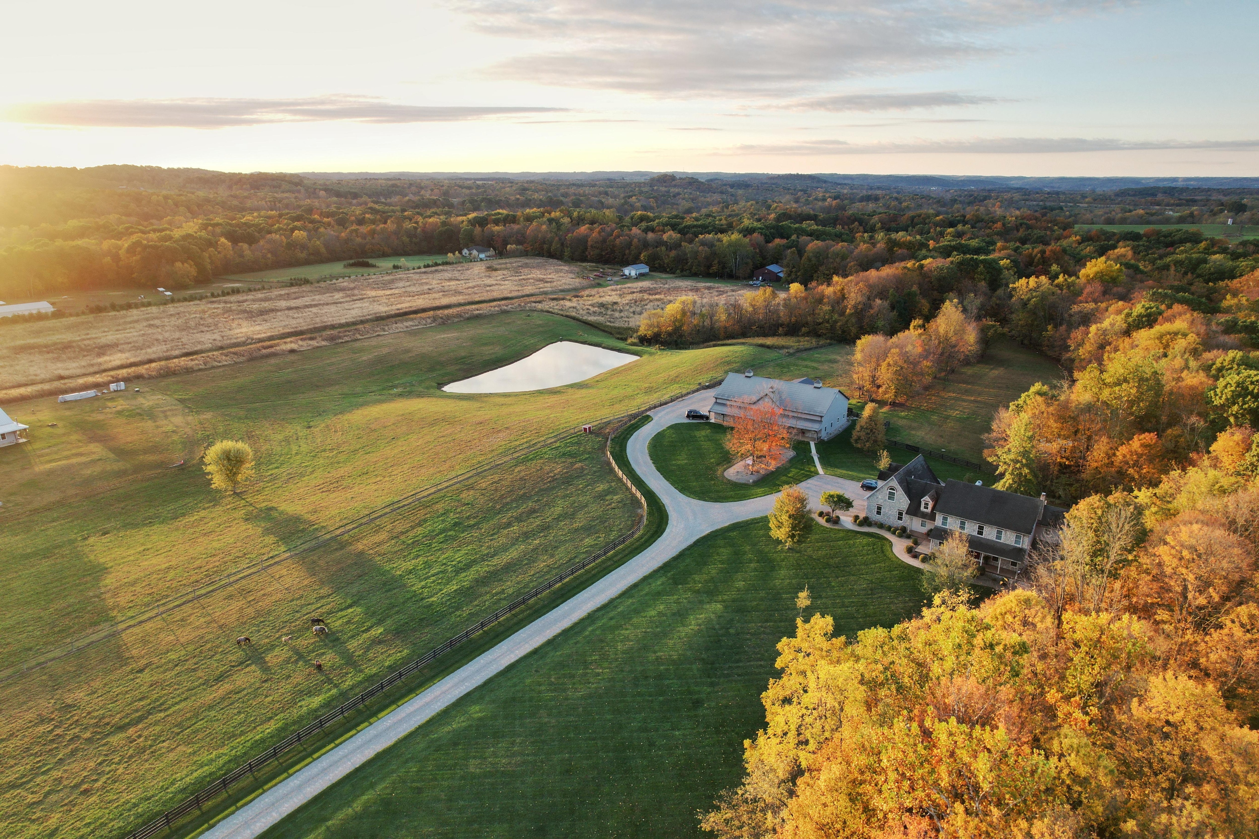 Autumn sunrise at the Sunrise Apt