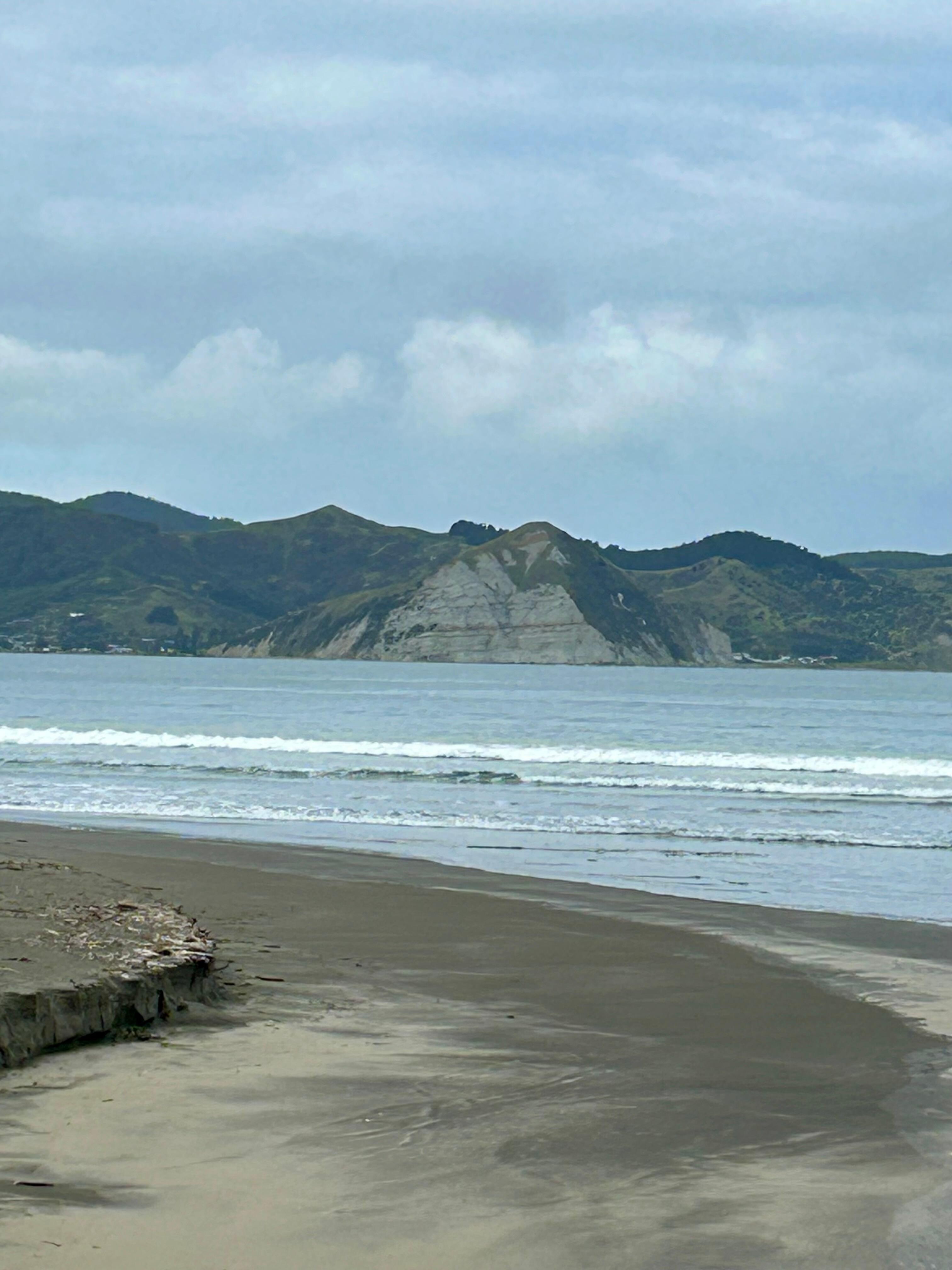 Beach around the corner from the Bach.