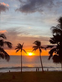 Sunset from the lanai