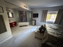 The room was clean and beautiful.