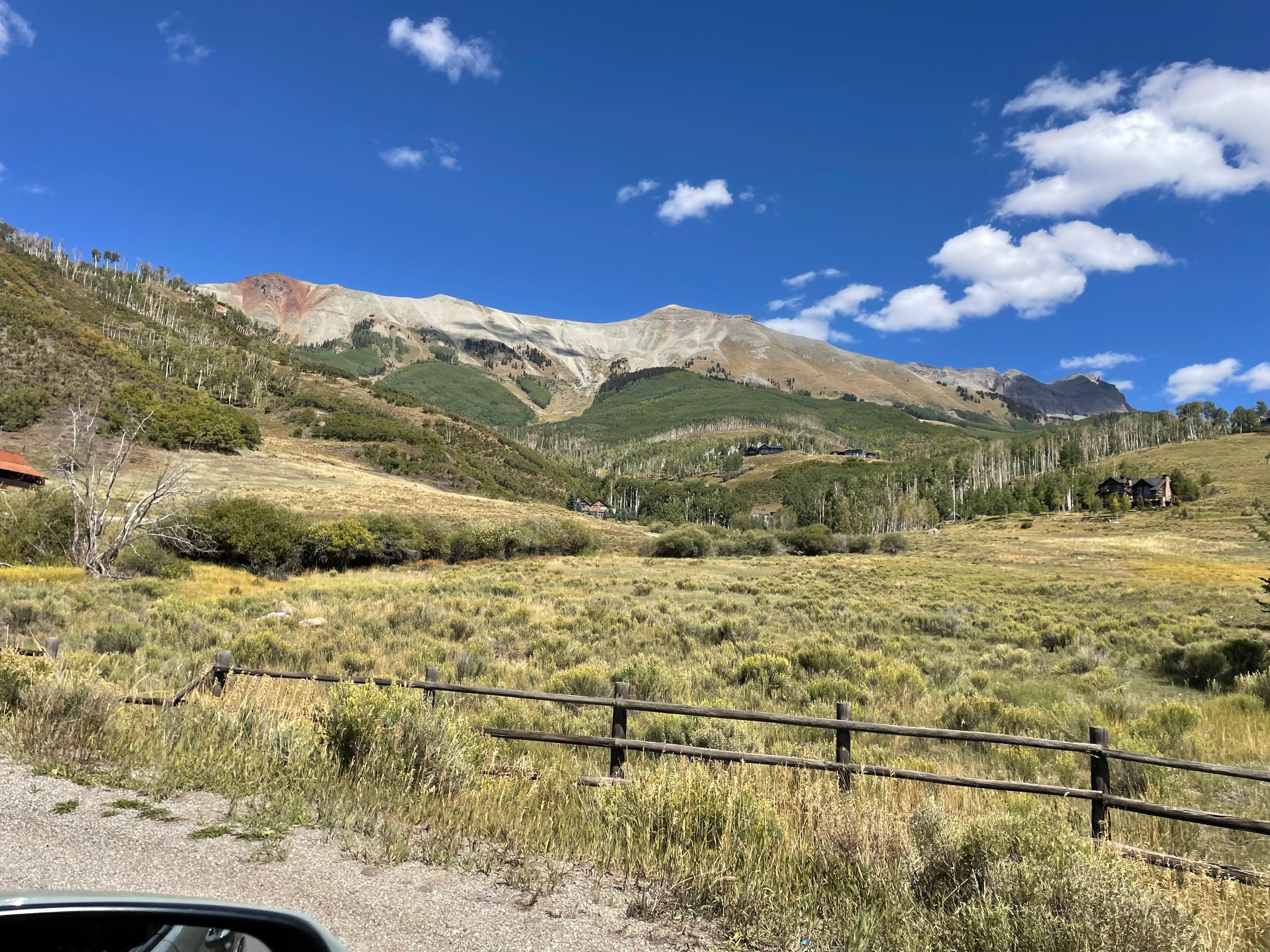 View from the porch. 