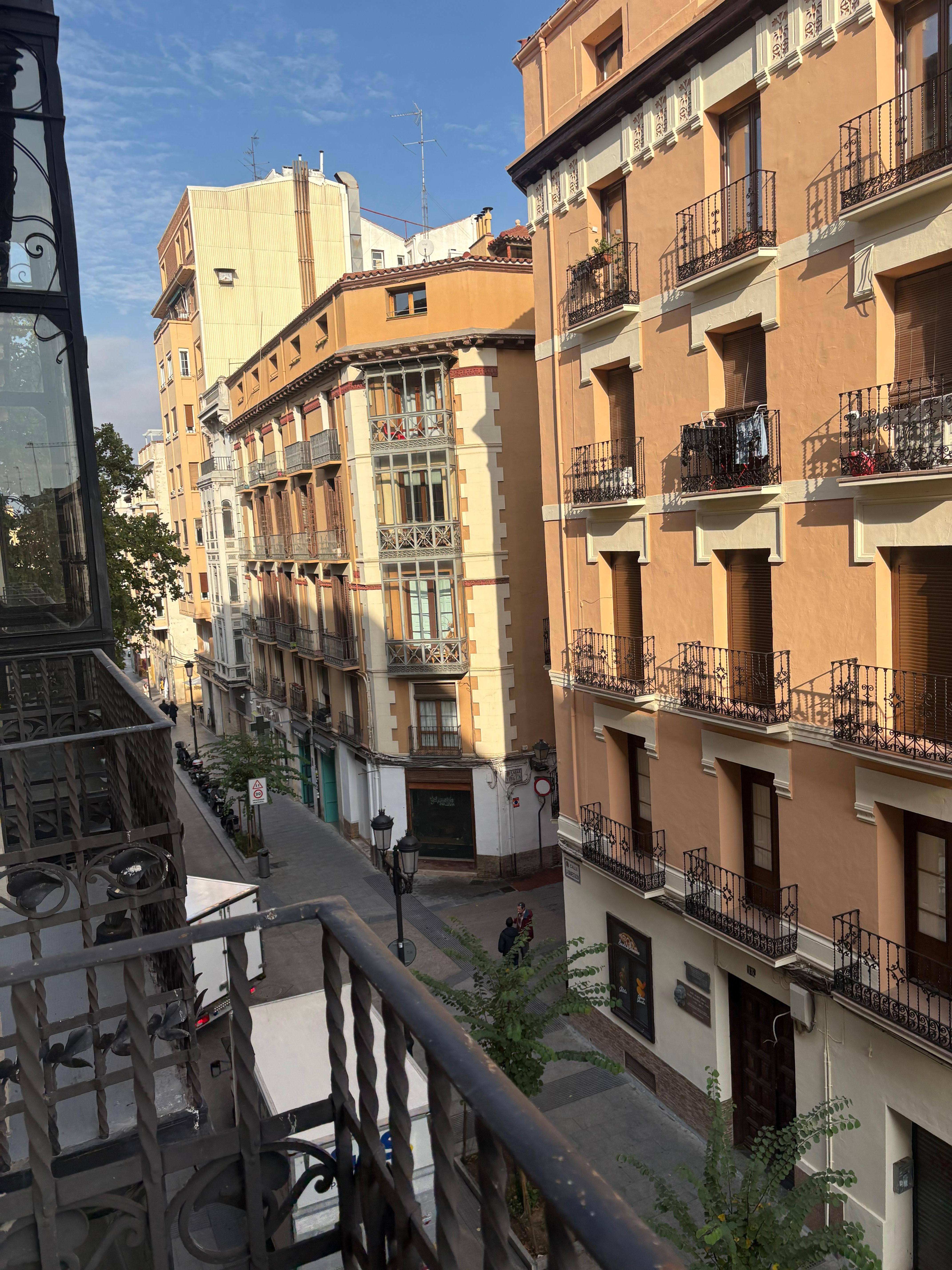 View from the balcony