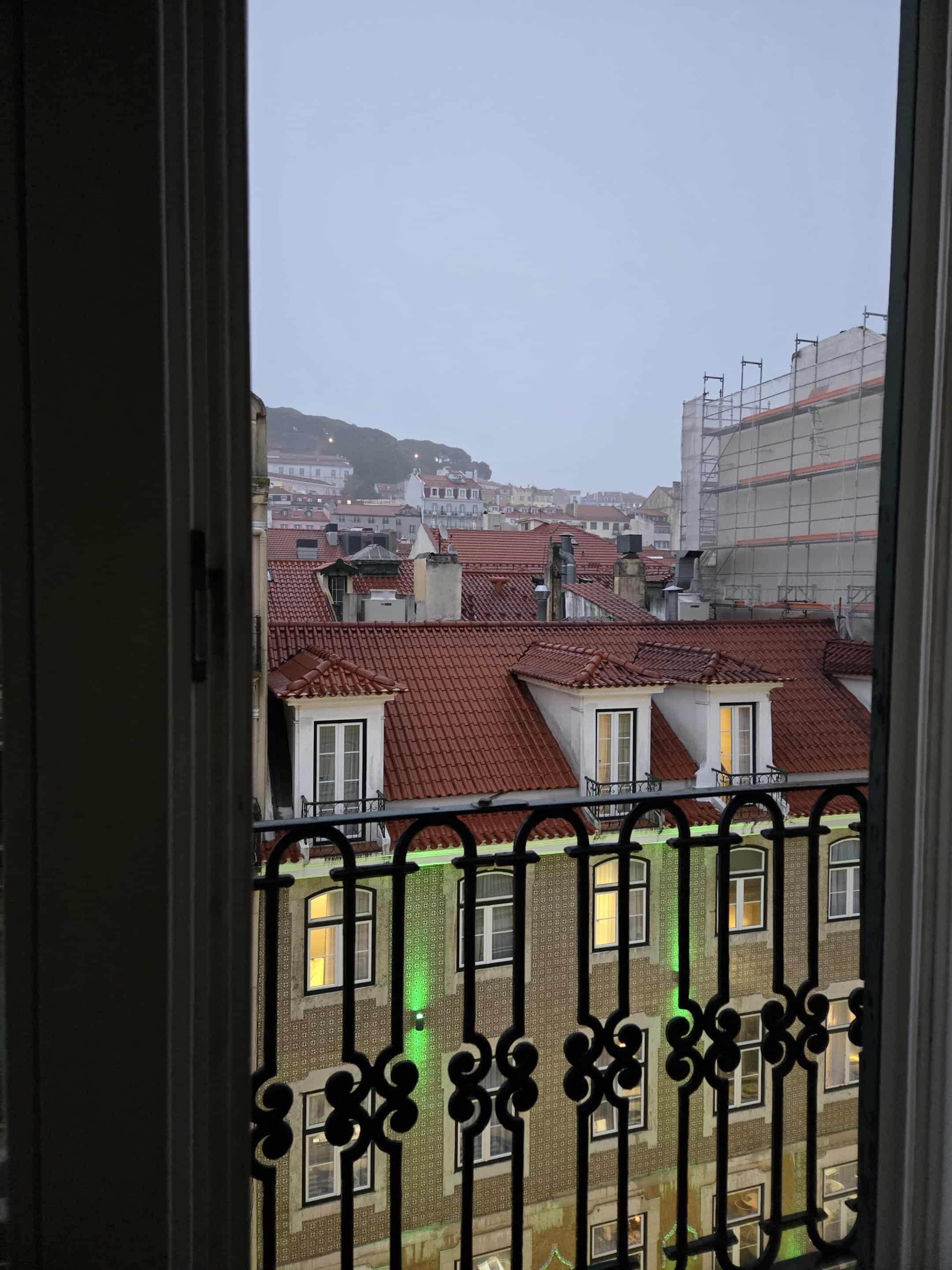 View from the balcony area