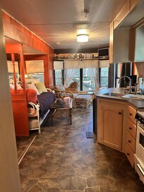Photo taken from bathroom.