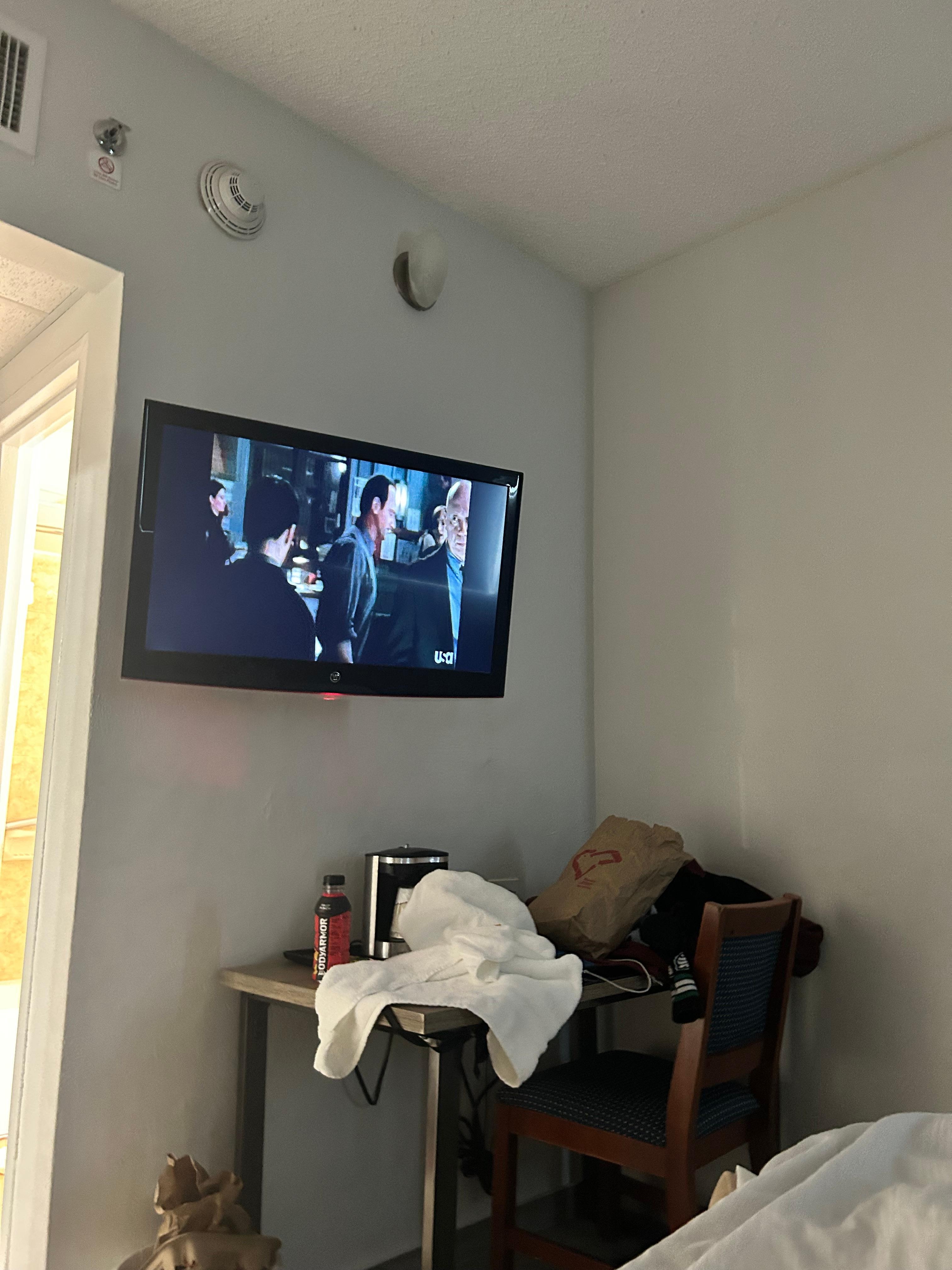 Tv in room