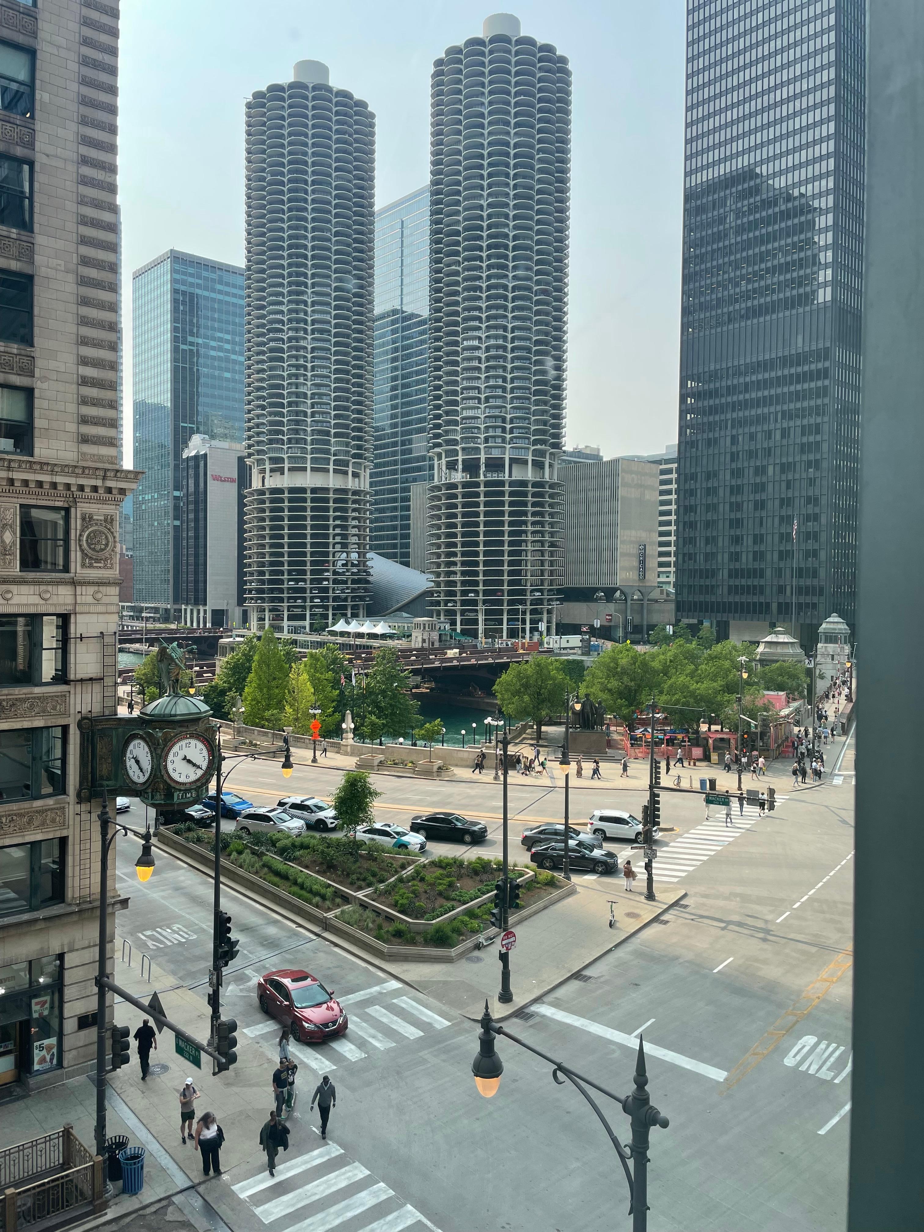 View from our room.
