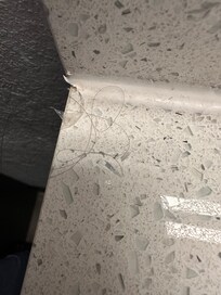 Bathroom counter