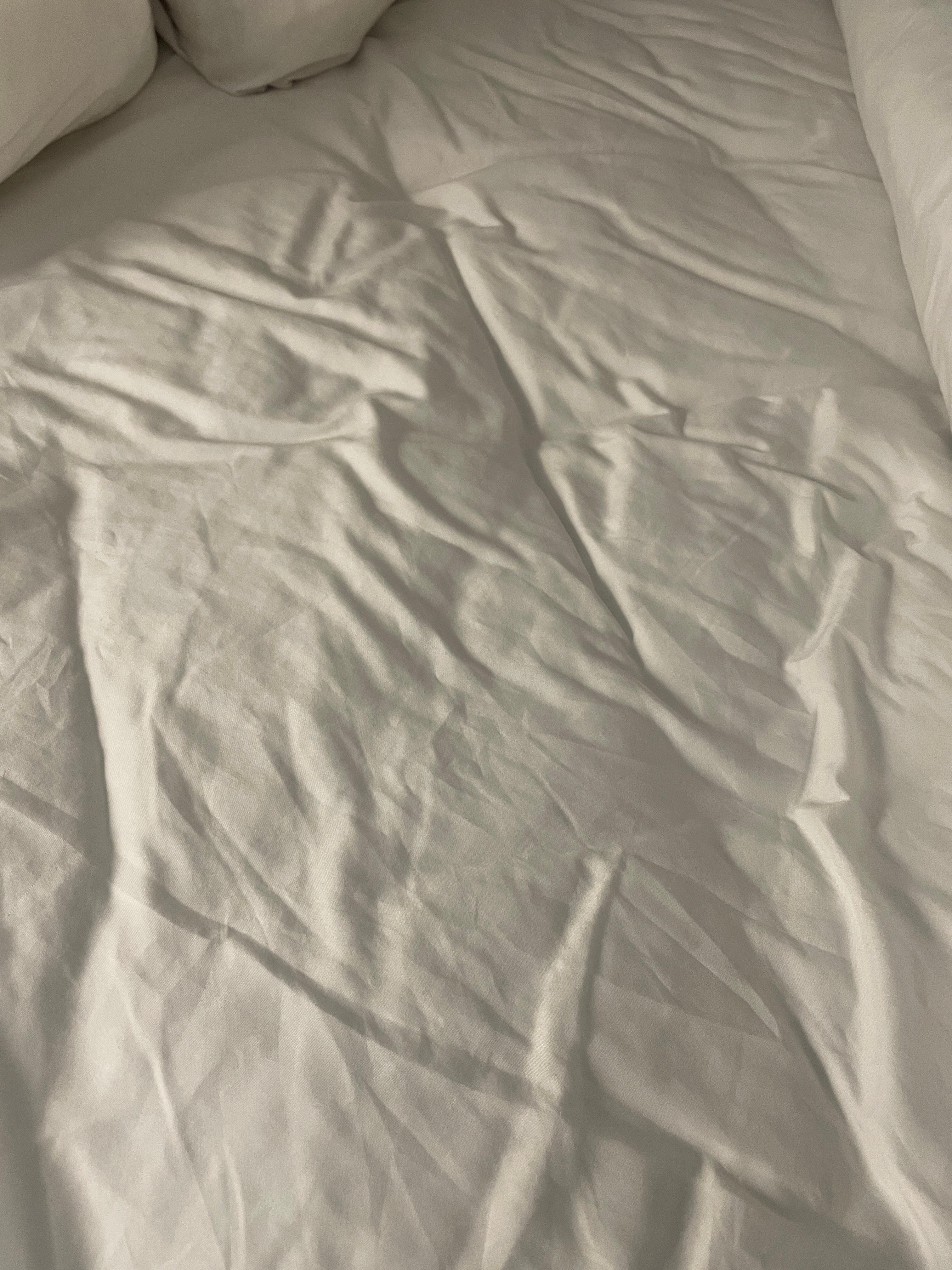 Looks like someone already slept in it