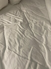 Looks like someone already slept in it