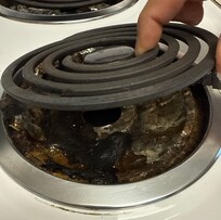 Stove was gross