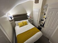 Top floor room. Pokey, but lovely