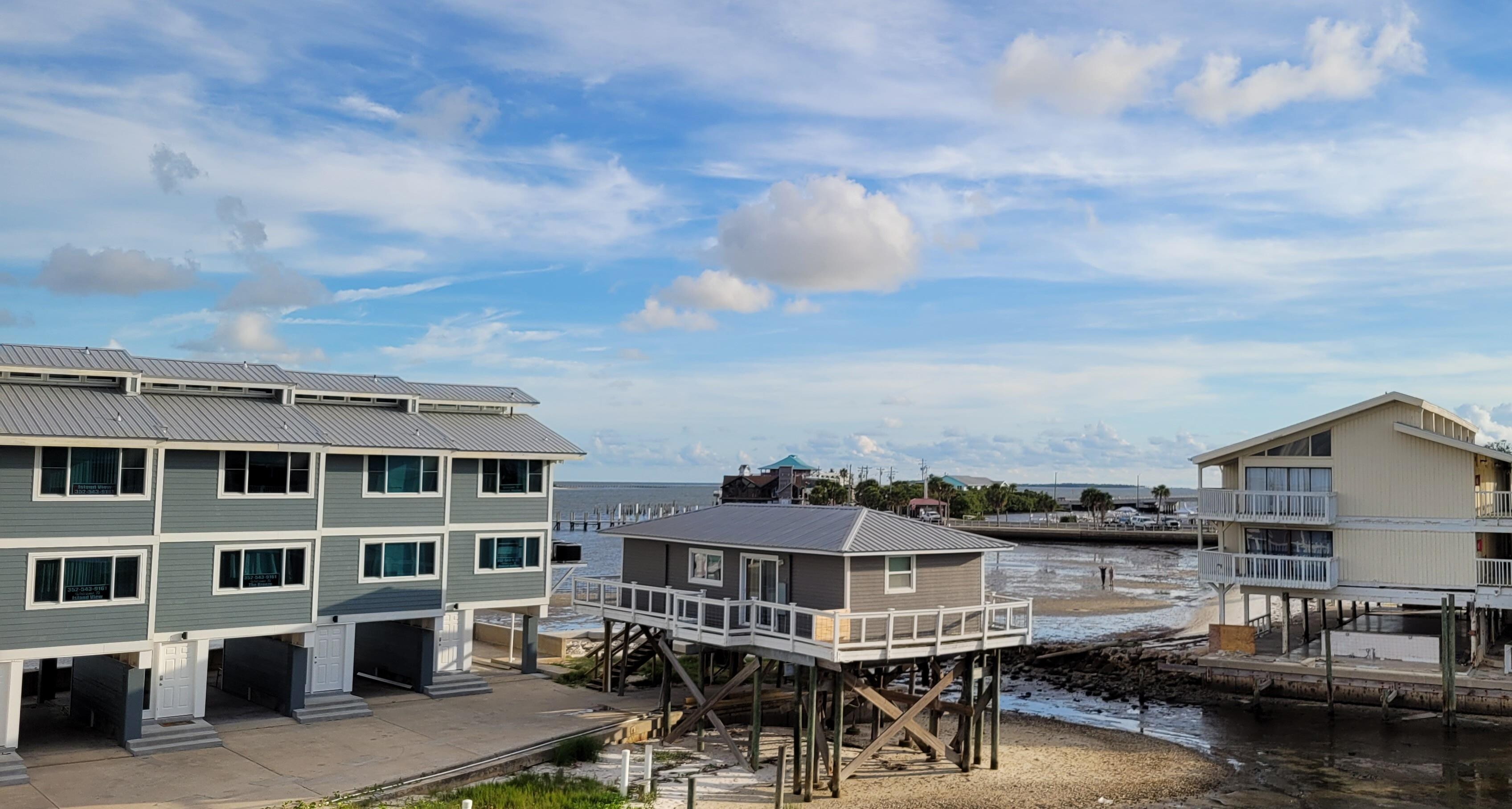 Views out to Gulf from condo
