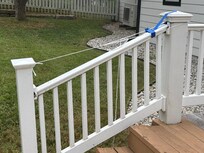 Front steps railing