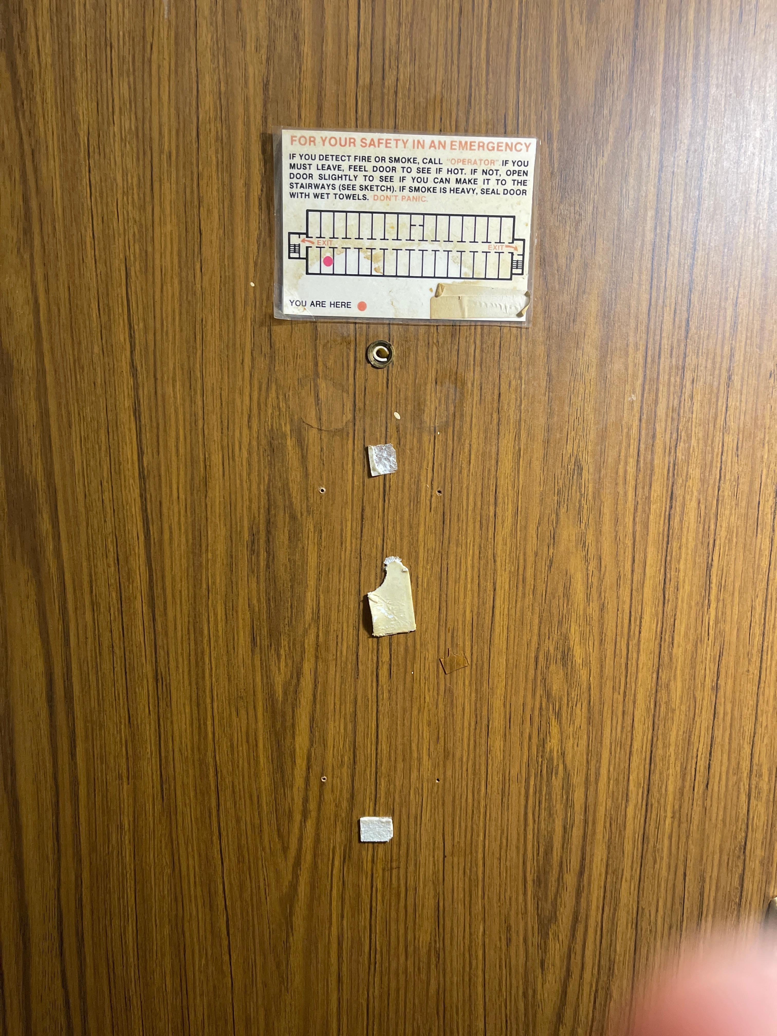 Dirty door